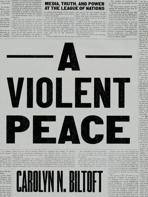 cover image of A Violent Peace